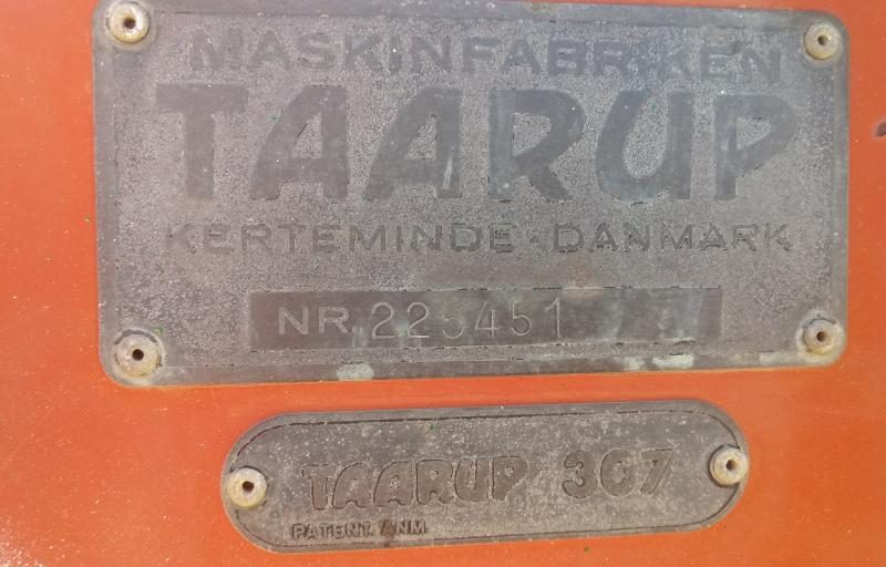 Wrecking Taarup 307 Mower Conditioner (JJ00400)