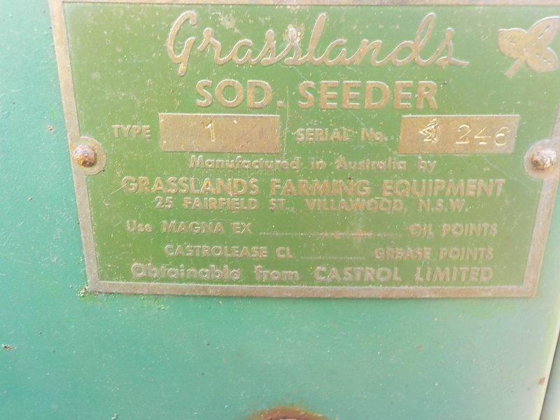 Grassland Sod Seeder (JJ01011)