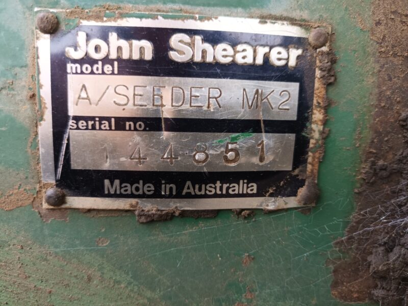 John Shearer Mrk 2 AirSeeder box (D00909)